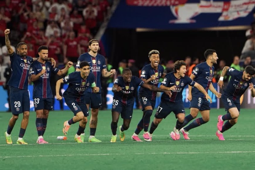 Uwari umucunguzi niwe uyitanze! PSG yegukanye UEFA Champions League itsinze Arsenal FC