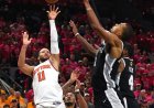 Knicks yahiritse Spurs muri Game 1 ya NBA Finals