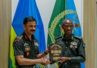 RDF Chief of Defence Staff Receives Indian National Defence College Delegation in Kigali