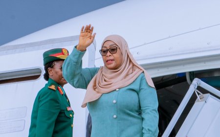Perezida Samia Suluhu Hassan yerekeje mu Burusiya mu ruzinduko rw’akazi