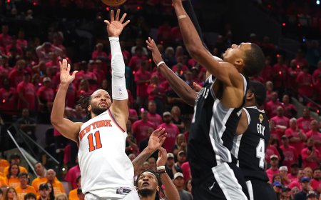 Knicks yahiritse Spurs muri Game 1 ya NBA Finals