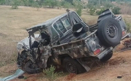 Batandatu barimo abasirikare bapfiriye mu mpanuka i Adamawa