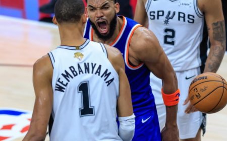 NBA Finals: Knicks Edge Spurs 105-104 in Game 2 Thriller