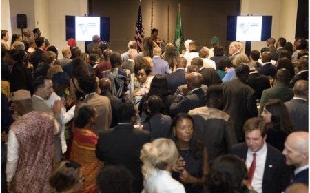 Afurika na Amerika byongeye gushimangira ubufatanye mu muhango wizihiza umunsi wa afurika