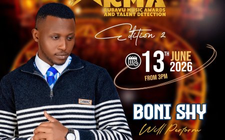 Umuhanzi Boni Shy yongewe ku rutonde rw'abazatarama mu bihembo bya Rubavu Music Awards