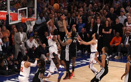 NBA Finals: Knicks yanditse amateka itsinda Spurs mu mukino wa Kane