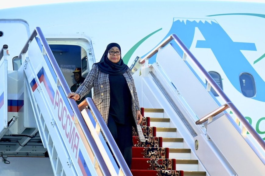 President Samia Suluhu Hassan begins historic State Visit to Russia