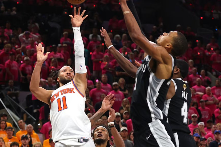 Knicks yahiritse Spurs muri Game 1 ya NBA Finals