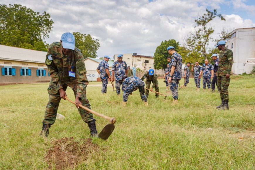 Sudani y’Epfo: Ingabo z’u Rwanda zakoze Umuganda