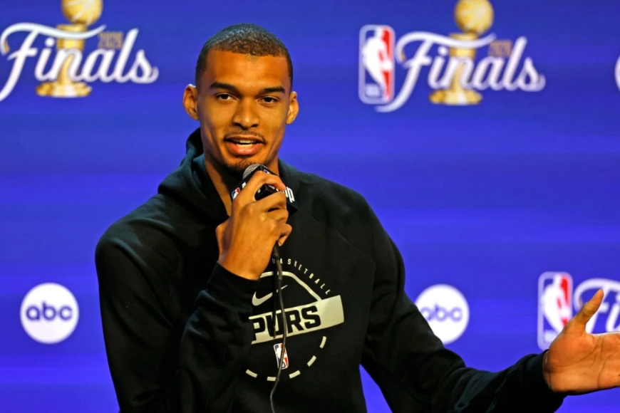 NBA: Wembanyama ntabwo ahangayikishijwe n'igitutu