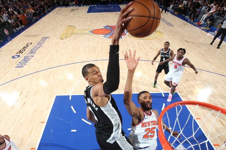 NBA: Wembanyama yafashije Spurs gutsinda Knicks mu mukino ukomeye