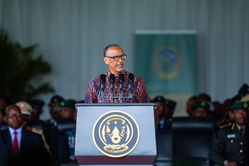 Perezida Kagame yasabye igisirikare kurangwa n'ubutwari, ubushishozi n'ubufatanye