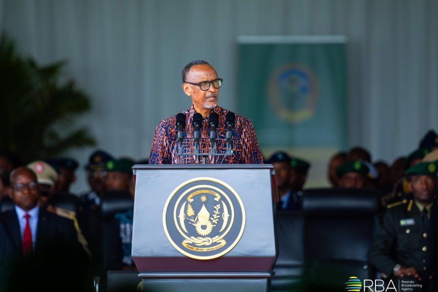 President Kagame urges Senior Officers to lead with courage and purpose at RDF Graduation Ceremony